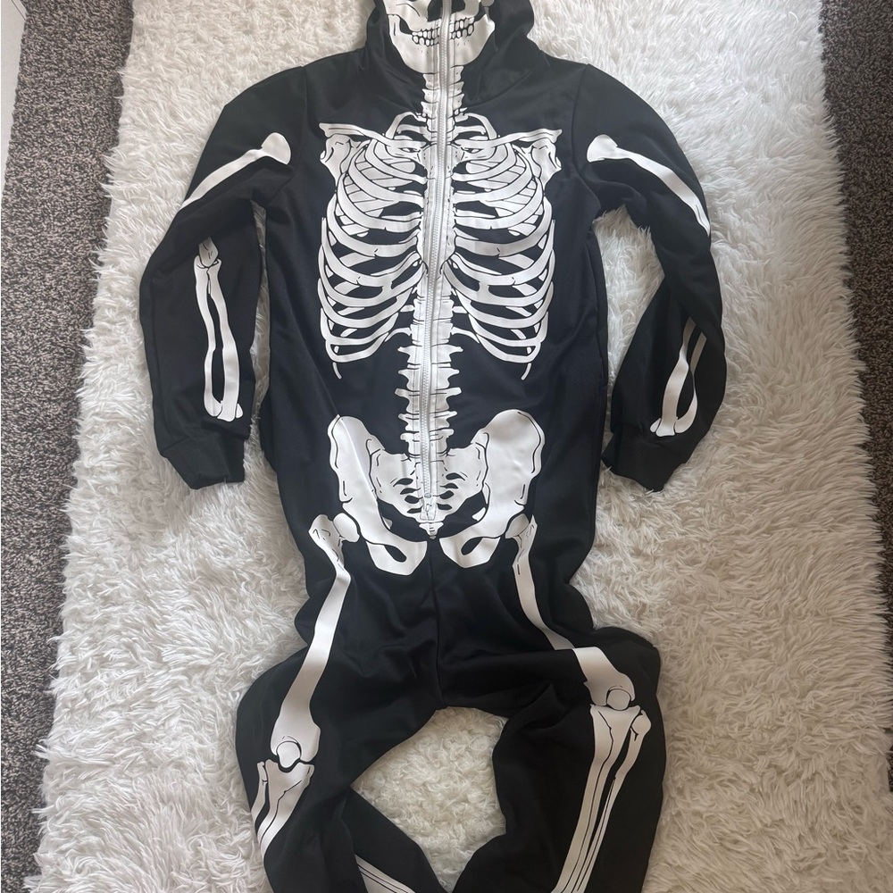 Black Skeleton Jumpsuit